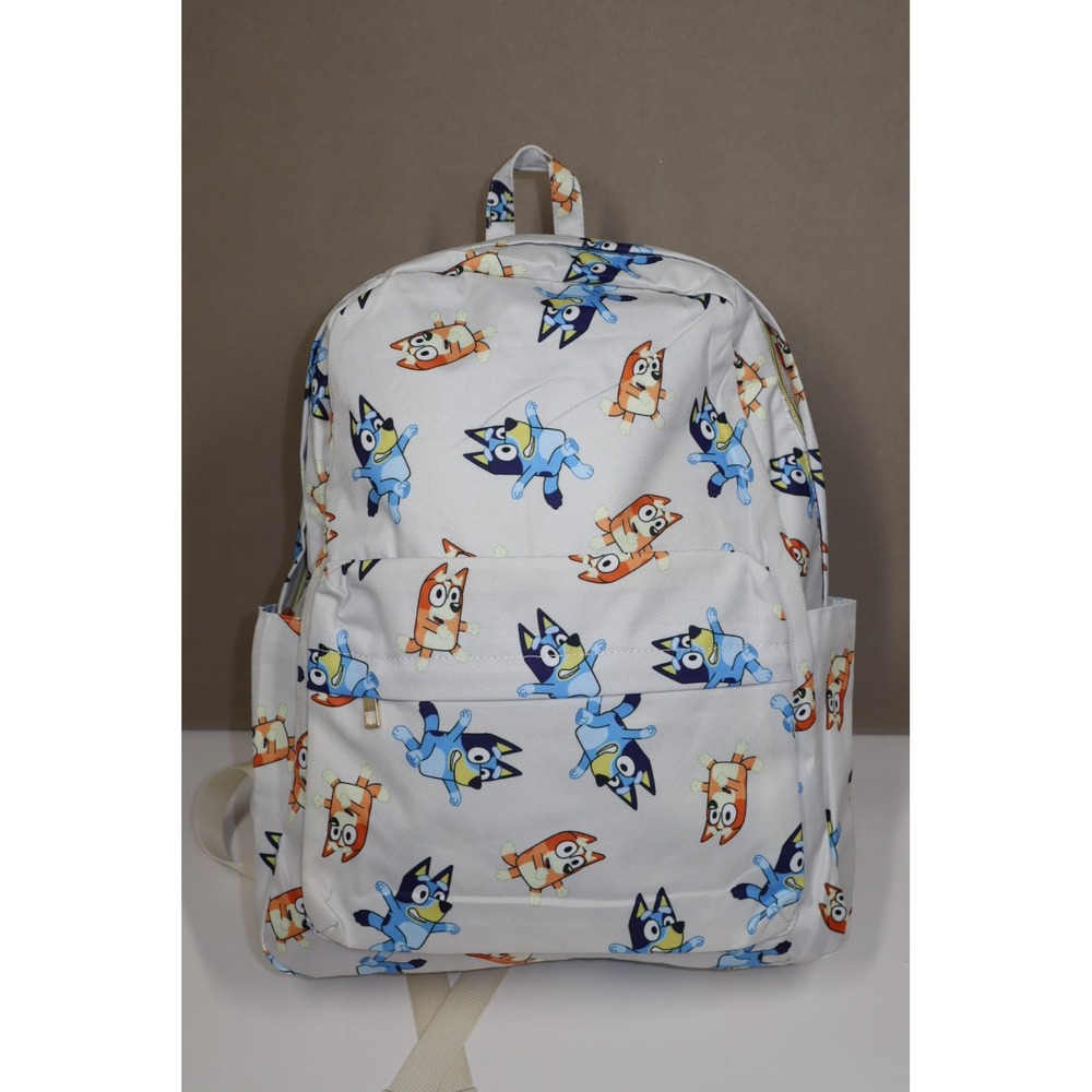 Kids Bluey and Bingo Backpack - Grey
